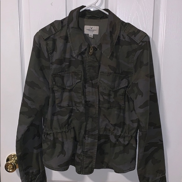 American Eagle Outfitters Jackets & Blazers - cute american eagle camo jacket